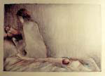 Title: Family-iii, Medium: Lithograph, Size: 13.5in x 20in, Year: 1986