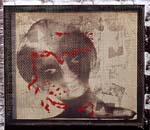 Title: Prisner-of-mind-1, Medium: Litho, silk-screen, photographs, mesh, Size: - , Year: -